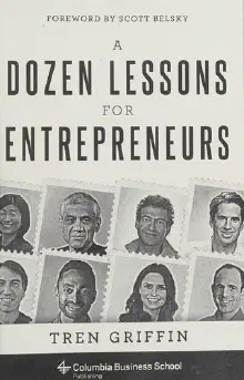 Cover of A dozen lessons for entrepreneurs