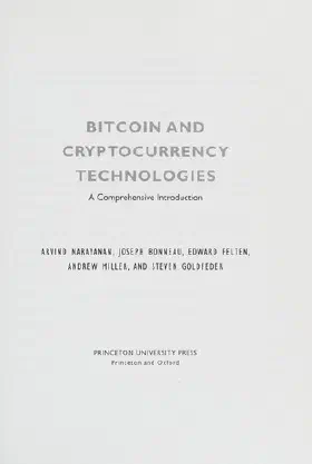 Bitcoin and Cryptocurrency Technologies