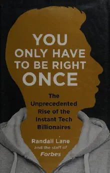 Cover of You only have to be right once