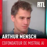 Arthur Mensch, cofondateur de Mistral AI, explique pourquoi l'intelligence artificielle "change la manière de travailler"